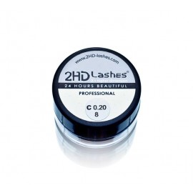 2HD Lashes® -"Soft & light" type. 0.5 g 